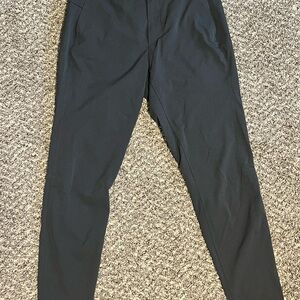 Lululemon Athletica Black Sweatpants with Tapered Leg Design